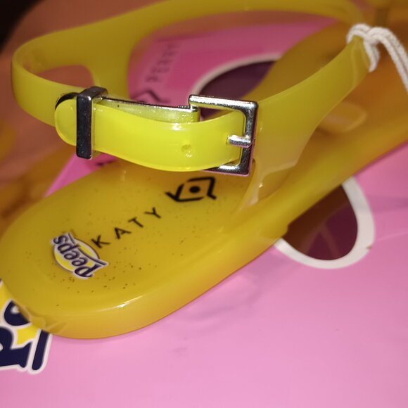 NEW Katy Perry The Peeps Bunny Geli Sandal in Peeps Yellow 7M/37 - Picture 6 of 15